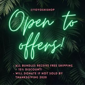 Open to all reasonable offers!